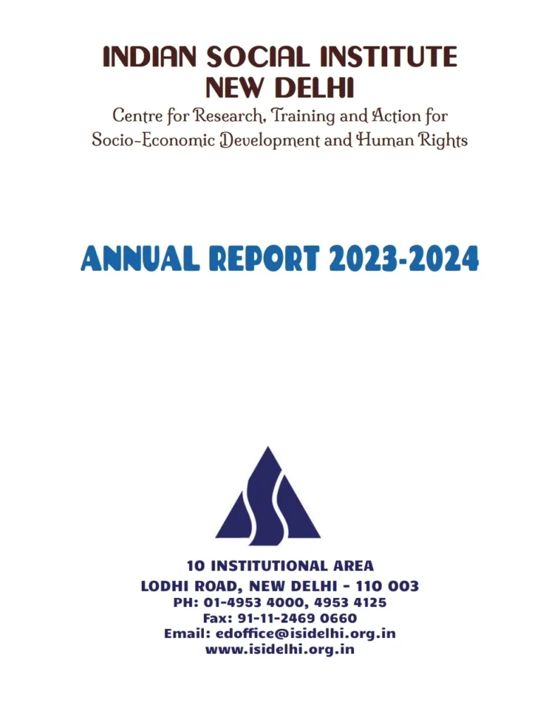 ISI Annual Report 2023-24