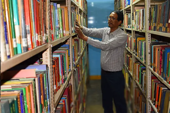Library, Indian Social Institute, new delhi