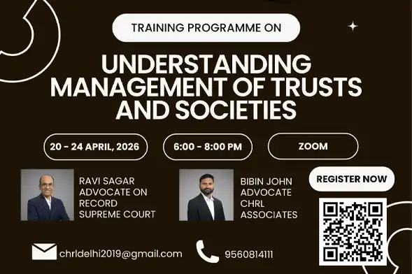 CHRL upcoming training